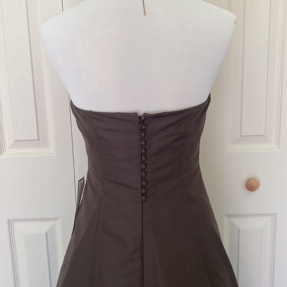 Women’s New J.Crew Sadie Dress Espresso Brown Sz 2 - Picture 5 of 9